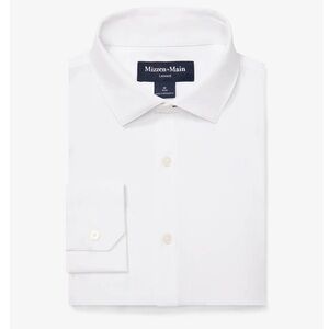 Mizzen+ Main Leeward No Tuck white dress shirt